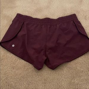 LULU Lemon Running Shorts size 10